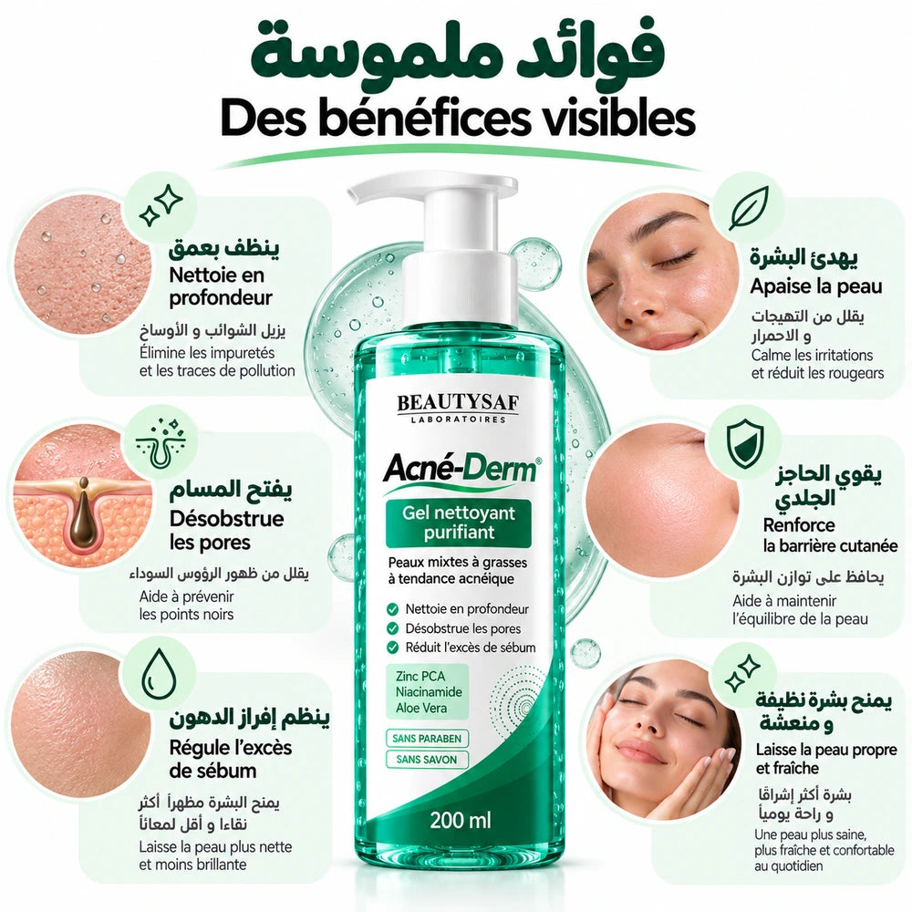 Gel Nettoyant Purifiant – 200 ml